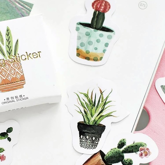 Lifelo 45 Cactus 🌵 Pattern Stickers - Picture 9 of 11
